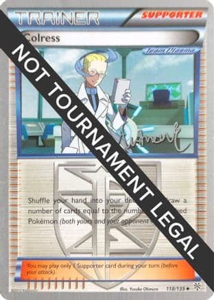 Colress - 2014 (Andrew Estrada) — World Championship Decks Pokémon TCG card by Andrew Estrada