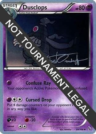 Dusclops - 2014 (Trent Orndorff) — World Championship Decks Pokémon TCG card by Trent Orndorff