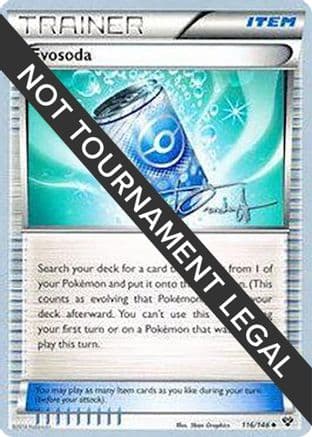 Evosoda - 2014 (Trent Orndorff) — World Championship Decks Pokémon TCG card by Trent Orndorff