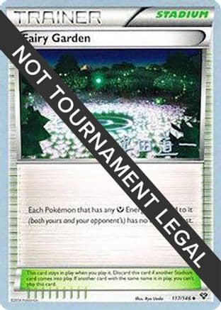 Fairy Garden - 2014 (Michikazu Tsuda) — World Championship Decks Pokémon TCG card by Michikazu Tsuda