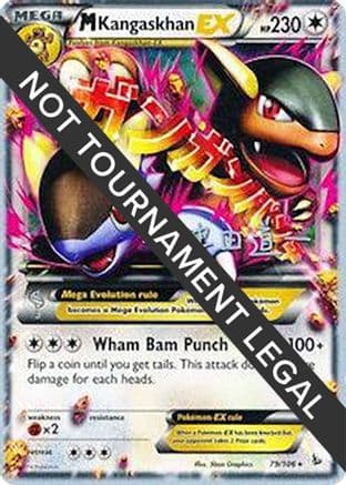 M Kangaskhan EX - 2014 (Michikazu Tsuda) — World Championship Decks Pokémon TCG card by Michikazu Tsuda