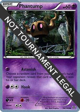 Phantump - 2014 (Trent Orndorff) — World Championship Decks Pokémon TCG card by Trent Orndorff