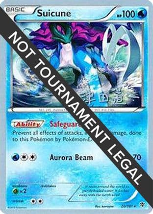 Suicune - 2014 (Michikazu Tsuda) — World Championship Decks Pokémon TCG card by Michikazu Tsuda