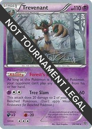 Trevenant - 2014 (Trent Orndorff) — World Championship Decks Pokémon TCG card by Trent Orndorff