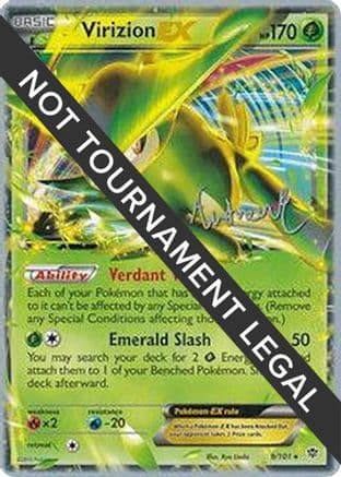 Virizion EX - 2014 (Andrew Estrada) — World Championship Decks Pokémon TCG card by Andrew Estrada