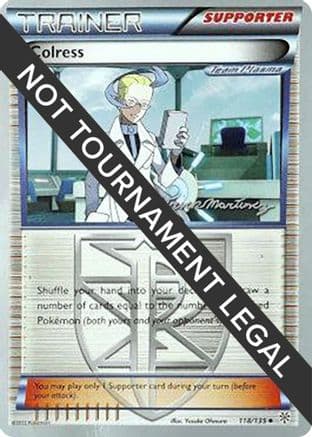 Colress - 2015 (Patrick Martinez) — World Championship Decks Pokémon TCG card by Patrick Martinez