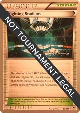Fighting Stadium - 2015 (Alejandro Ng-Guzman) — World Championship Decks Pokémon TCG card by Alejandro Ng-Guzman