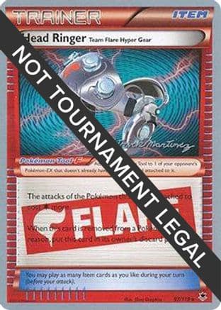 Head Ringer (Team Flare Hyper Gear) - 2015 (Patrick Martinez) — World Championship Decks Pokémon TCG card by Patrick Martinez