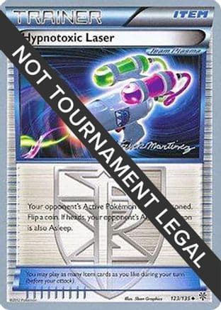 Hypnotoxic Laser - 2015 (Patrick Martinez) — World Championship Decks Pokémon TCG card by Patrick Martinez