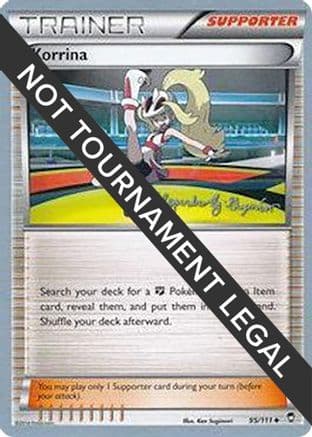 Korrina - 2015 (Alejandro Ng-Guzman) — World Championship Decks Pokémon TCG card by Alejandro Ng-Guzman