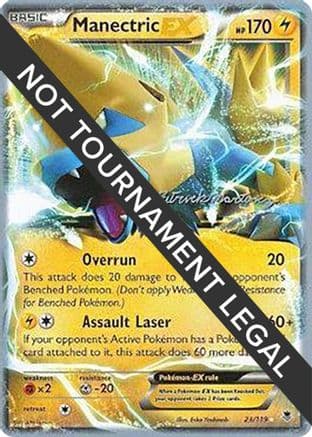 Manectric EX - 2015 (Patrick Martinez) — World Championship Decks Pokémon TCG card by Patrick Martinez