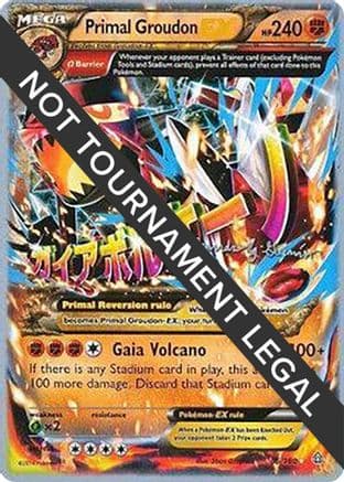 Primal Groudon EX - 2015 (Alejandro Ng-Guzman) — World Championship Decks Pokémon TCG card by Alejandro Ng-Guzman