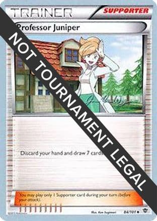 Professor Juniper - 2015 (Jacob Van Wagner) — World Championship Decks Pokémon TCG card by Jacob Van Wagner