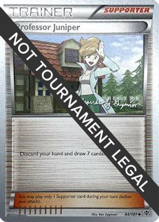 Professor Juniper - 2015 (Alejandro Ng-Guzman) — World Championship Decks Pokémon TCG card by Alejandro Ng-Guzman