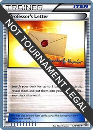 Professor's Letter - 2015 (Alejandro Ng-Guzman) — World Championship Decks Pokémon TCG card by Alejandro Ng-Guzman