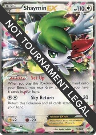 Shaymin EX - 2015 (Jacob Van Wagner) — World Championship Decks Pokémon TCG card by Jacob Van Wagner