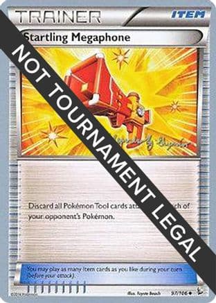 Startling Megaphone - 2015 (Alejandro Ng-Guzman) — World Championship Decks Pokémon TCG card by Alejandro Ng-Guzman