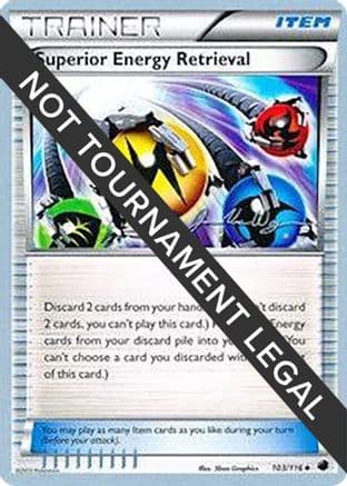 Superior Energy Retrieval - 2015 (Jacob Van Wagner) — World Championship Decks Pokémon TCG card by Jacob Van Wagner