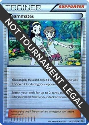 Teammates - 2015 (Alejandro Ng-Guzman) — World Championship Decks Pokémon TCG card by Alejandro Ng-Guzman