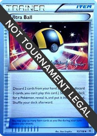 Ultra Ball - 2015 (Alejandro Ng-Guzman) — World Championship Decks Pokémon TCG card by Alejandro Ng-Guzman