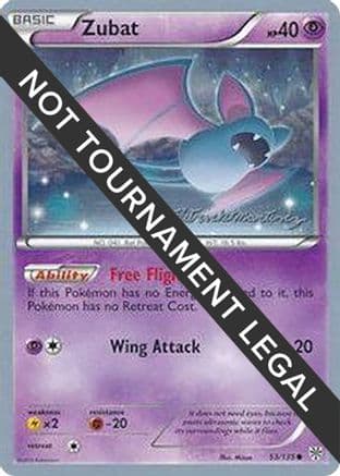Zubat - 2015 (Patrick Martinez) — World Championship Decks Pokémon TCG card by Patrick Martinez