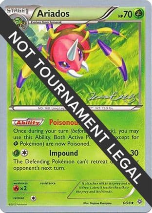 Ariados - 2016 (Jesper Eriksen) — World Championship Decks Pokémon TCG card by Hajime Kusajima