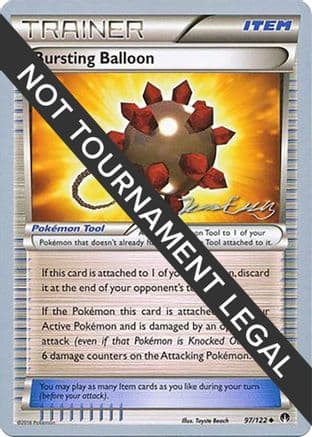 Bursting Balloon - 2016 (Jesper Eriksen) — World Championship Decks Pokémon TCG card by Jesper Eriksen