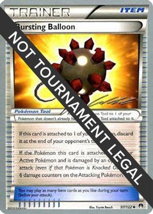 Bursting Balloon - 2016 (Cody Walinski) — World Championship Decks Pokémon TCG card by Cody Walinski