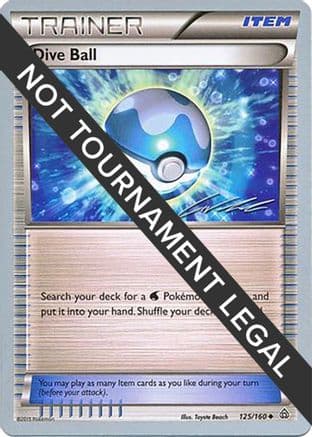 Dive Ball - 2016 (Cody Walinski) — World Championship Decks Pokémon TCG card by Cody Walinski
