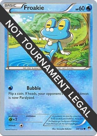 Froakie - 2016 (Cody Walinski) — World Championship Decks Pokémon TCG card by Cody Walinski