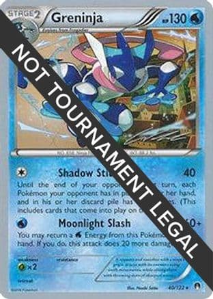 Greninja (40) - 2016 (Cody Walinski) — World Championship Decks Pokémon TCG card by Cody Walinski