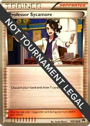 Professor Sycamore - 2016 (Cody Walinski) — World Championship Decks Pokémon TCG card by Cody Walinski