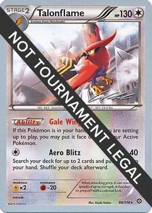 Talonflame - 2016 (Cody Walinski) — World Championship Decks Pokémon TCG card by Cody Walinski