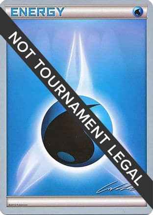 Water Energy - 2016 (Cody Walinski) — World Championship Decks Pokémon TCG card by Cody Walinski