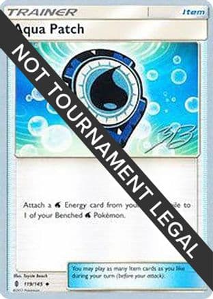 Aqua Patch - 2017 (Zachary Bokhari) — World Championship Decks Pokémon TCG card by Ryota Murayama