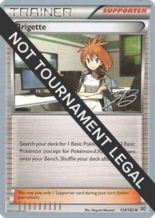 Brigette - 2017 (Zachary Bokhari) — World Championship Decks Pokémon TCG card by Zachary Bokhari