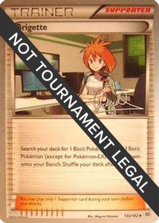 Brigette - 2017 (Diego Cassiraga) — World Championship Decks Pokémon TCG card by Diego Cassiraga