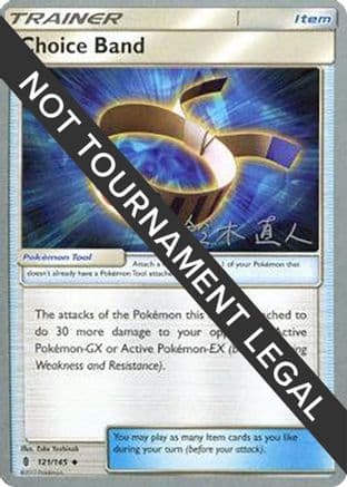 Choice Band - 2017 (Naoto Suzuki) — World Championship Decks Pokémon TCG card by Naoto Suzuki