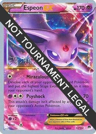 Espeon EX - 2017 (Kabu Fukase) — World Championship Decks Pokémon TCG card by Kabu Fukase