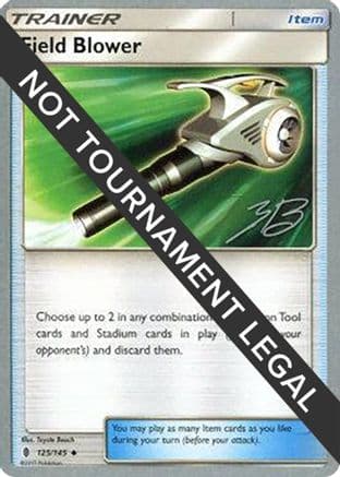 Field Blower - 2017 (Zachary Bokhari) — World Championship Decks Pokémon TCG card by Zachary Bokhari