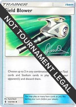 Field Blower - 2017 (Diego Cassiraga) — World Championship Decks Pokémon TCG card by Diego Cassiraga
