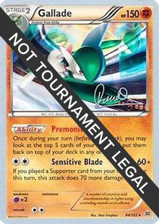 Gallade - 2017 (Diego Cassiraga) — World Championship Decks Pokémon TCG card by Diego Cassiraga