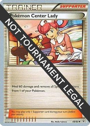 Pokemon Center Lady - 2017 (Zachary Bokhari) — World Championship Decks Pokémon TCG card by Zachary Bokhari