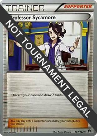 Professor Sycamore - 2017 (Diego Cassiraga) — World Championship Decks Pokémon TCG card by Diego Cassiraga