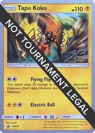 Tapu Koko - 2017 (Zachary Bokhari) — World Championship Decks