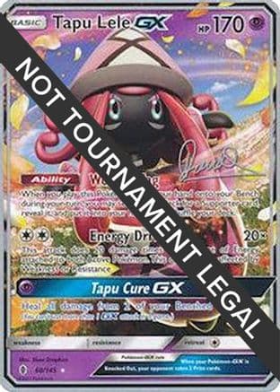 Tapu Lele GX - 2017 (Diego Cassiraga) — World Championship Decks Pokémon TCG card by Diego Cassiraga