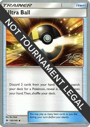 Ultra Ball - 2017 (Zachary Bokhari) — World Championship Decks Pokémon TCG card by Zachary Bokhari