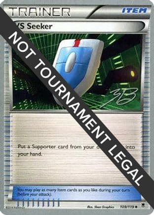 VS Seeker - 2017 (Zachary Bokhari) — World Championship Decks Pokémon TCG card by Zachary Bokhari