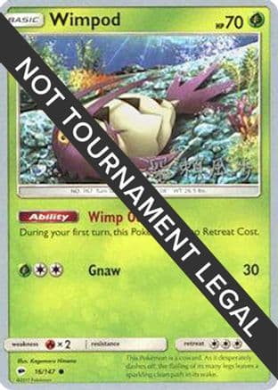 Wimpod - 2017 (Kabu Fukase) — World Championship Decks Pokémon TCG card by Kabu Fukase