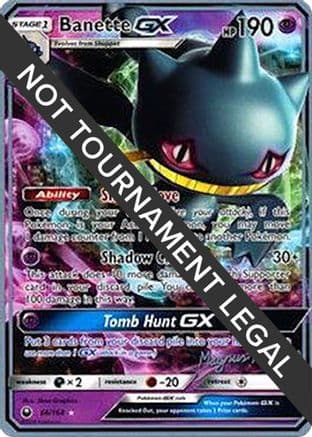 Banette GX - 2018 (Magnus Pedersen) — World Championship Decks Pokémon TCG card by Mitsuhiro Arita
